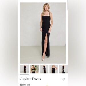 Park and fifth jupiter dress in black